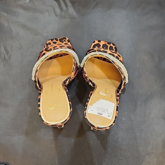 BRAND NEW JESSICA SIMPSON PIARIA STRAP RHINESTONE EMBELLISHMENTS SANDAL - Picture 6 of 15